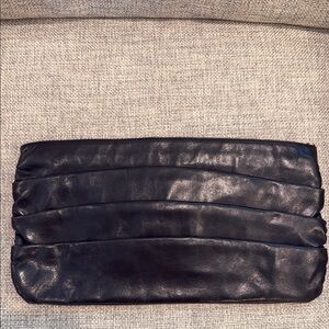 HOBO never used Elegant Black Leather Clutch